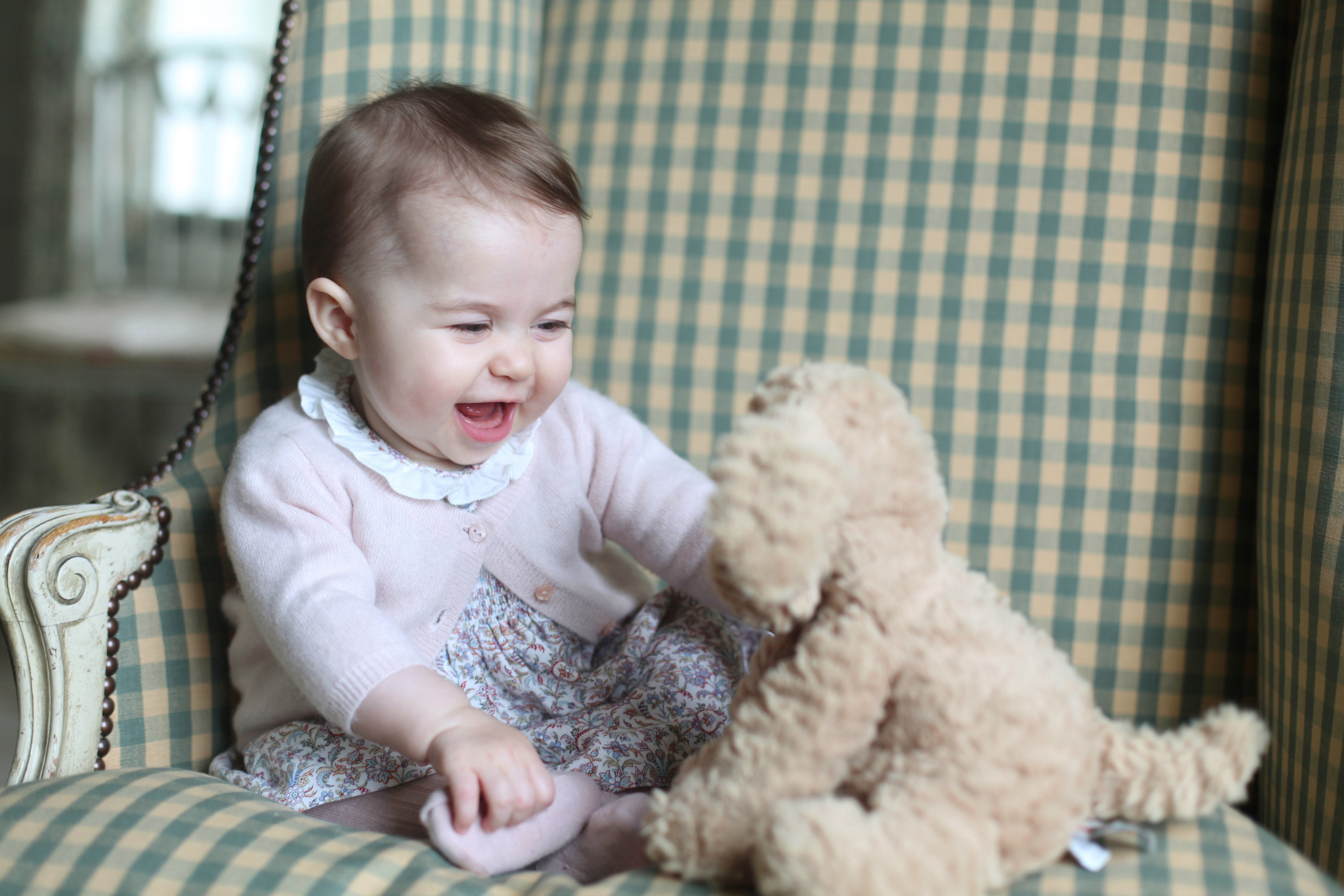 Princess Charlotte photographed by her mother. Photo / Supplied